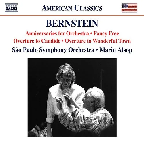 Bernstein / Sao Paulo Symphony Orch - Anniversaries vinyl record cover