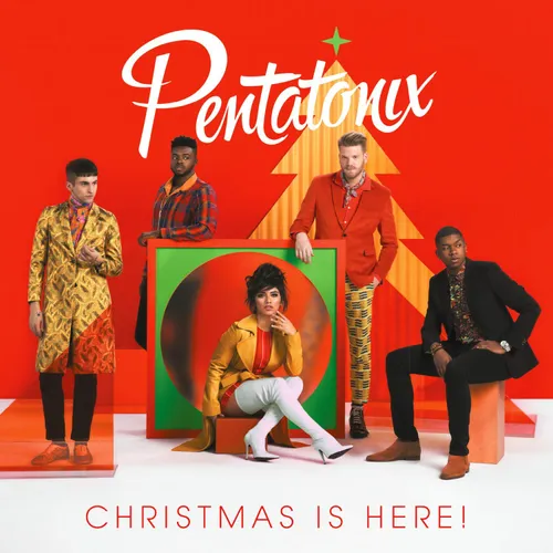 Pentatonix - Christmas Is Here! vinyl record cover