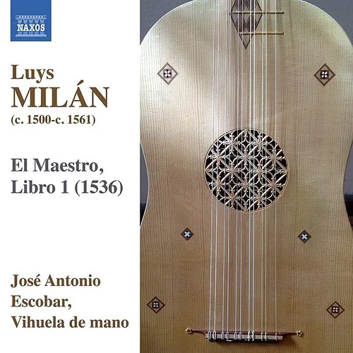 Milan / Jose Escobar Antonio - Works for Solo Vihuela 1 vinyl record cover