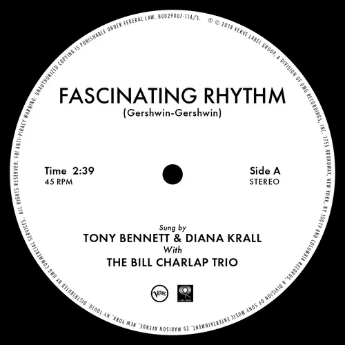 Tony Bennett - Fascinating Rhythm vinyl record cover