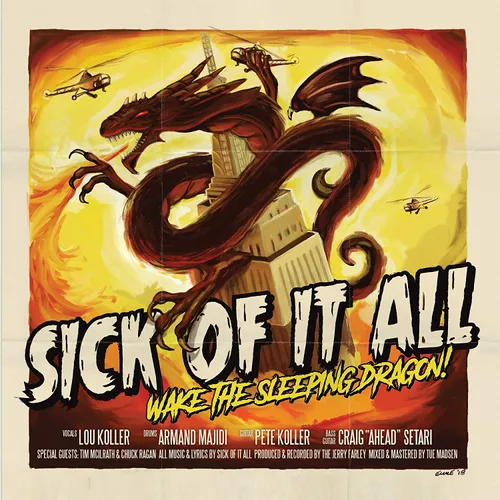 Sick Of It All - Wake The Sleeping Dragon vinyl record cover