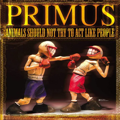 Primus - Animals Should Not Try To Act Like People EP vinyl record cover