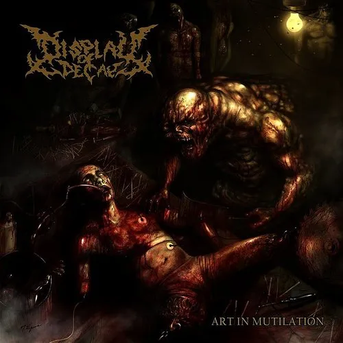 Display of Decay - Art In Mutilation vinyl record cover