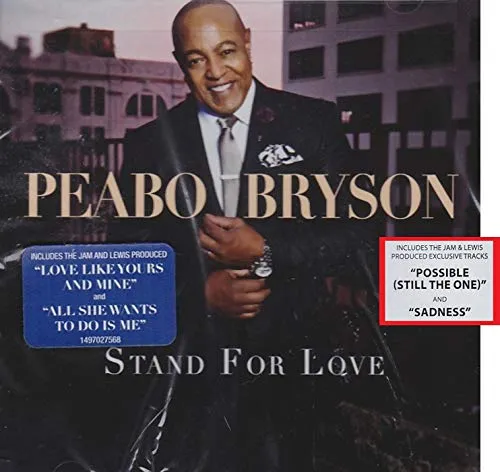 Peabo Bryson - Stand For Love vinyl record cover