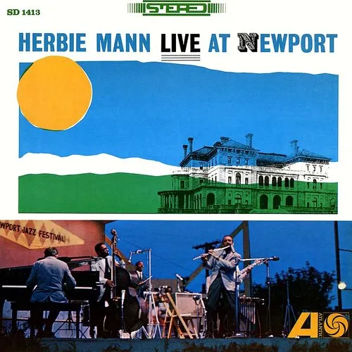 Herbie Mann - Live at Newport vinyl record cover