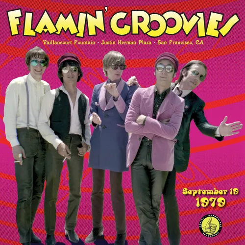 Flamin' Groovies - The Vaillencourt Fountain 9.19.79 vinyl record cover