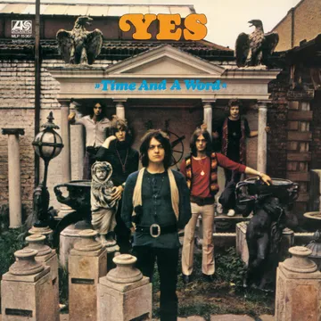 YES★Time And A Word UK Atlantic Red/Maro Yes - Time And A Word - RareProgPsych