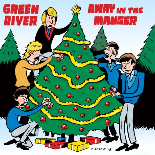 Artist - Sub Pop Holiday 7 vinyl record cover