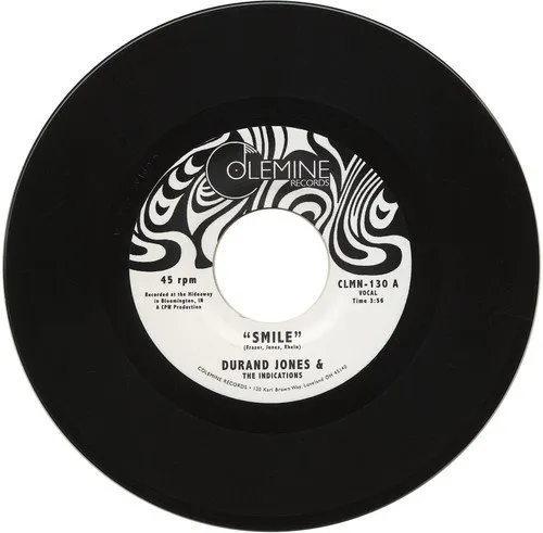 Durand Jones & The Indications - Smile / Tuck 'n' Roll vinyl record cover