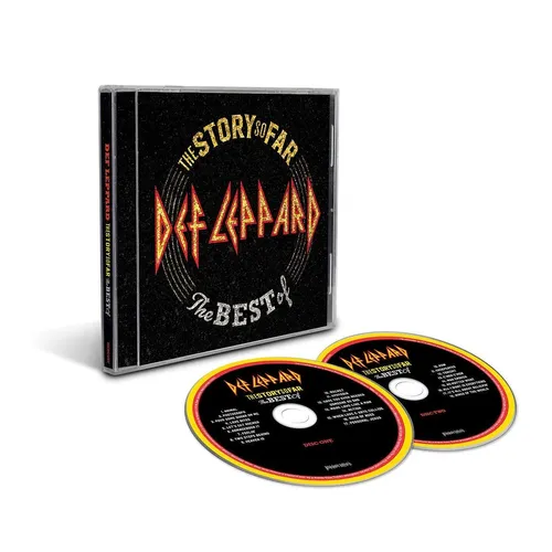 Def Leppard - The Story So Far: The Best Of Def Leppard vinyl record cover