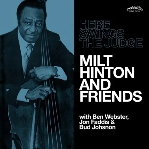 Milt Hinton And Friends - Here Swings The Judge vinyl record cover
