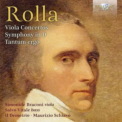 Il Demetrio - Viola Concertos / Symphony in D / Tantum Ergo vinyl record cover