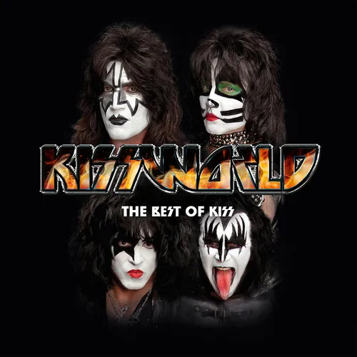 Kiss - KISSWORLD - The Best Of KISS vinyl record cover