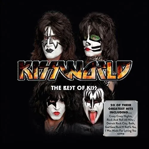Kiss - Kissworld: The Best Of Kiss vinyl record cover