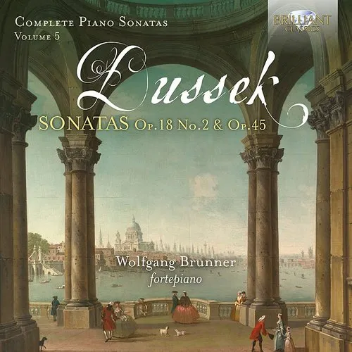 Wolfgang Brunner - Complete Piano Sonatas 5 vinyl record cover