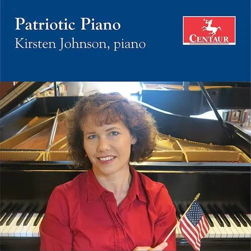 Beethoven / Johnson - Patriotic Piano vinyl record cover