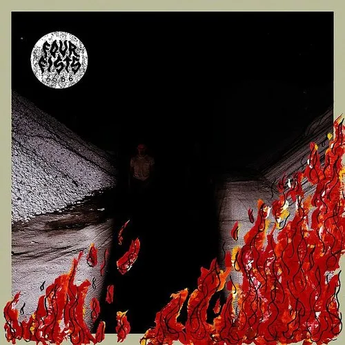 Four Fists - 6666 vinyl record cover