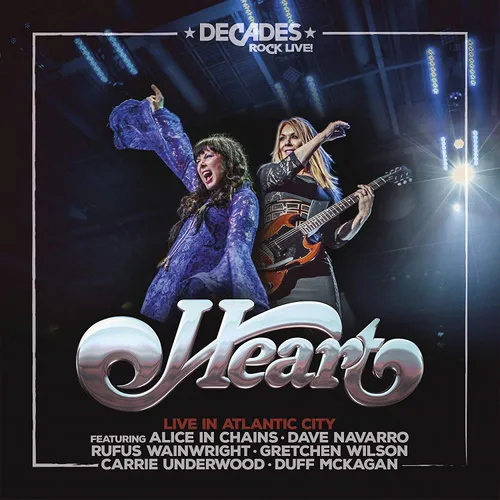 Heart - Live In Atlantic City vinyl record cover