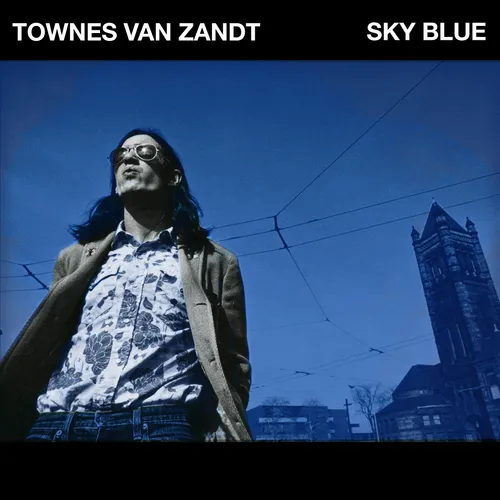 Townes Van Zandt - Sky Blue vinyl record cover