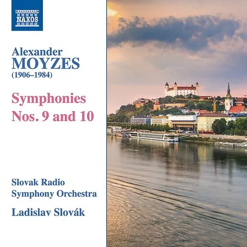 Moyzes / Slovak Radio Symphony Orchestra - Symphonies 9 & 10 vinyl record cover