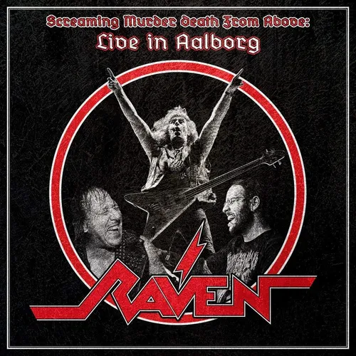 Raven - Screaming Murder Death From Above: Live in Aalborg vinyl record cover