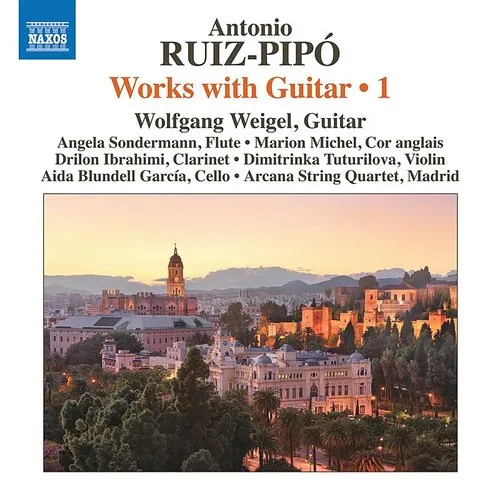 Ruiz-Pipo / Madrid Arcana String Quartet - Works with Guitar 1 vinyl record cover