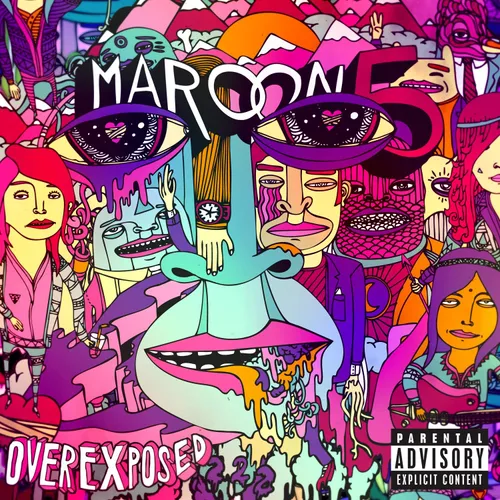 Maroon 5 - Overexposed vinyl record cover