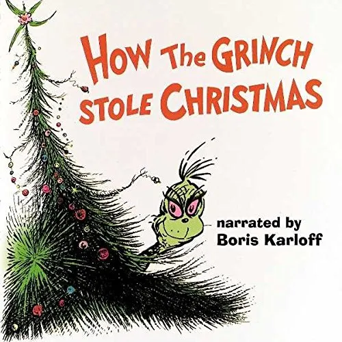 Dr. Seuss' The Grinch - How The Grinch Stole Christmas vinyl record cover