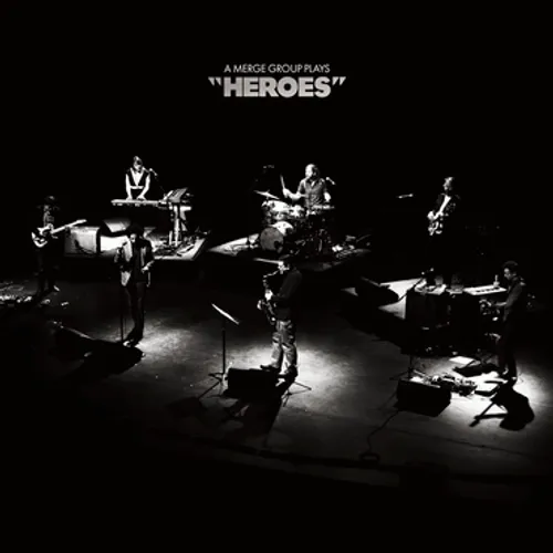 A Merge Group - A Merge Group Plays Heroes vinyl record cover