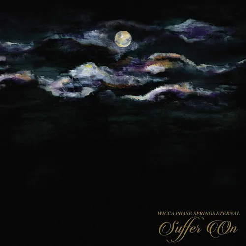 Wicca Phase Springs Eternal - Suffer On (Pink / Neon Purple Splatter) vinyl record cover