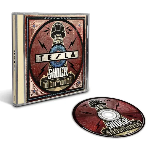 Tesla - Shock vinyl record cover