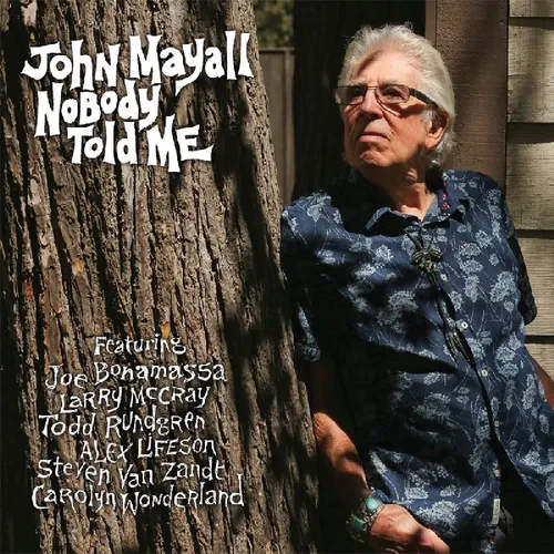 John Mayall - Nobody Told Me vinyl record cover
