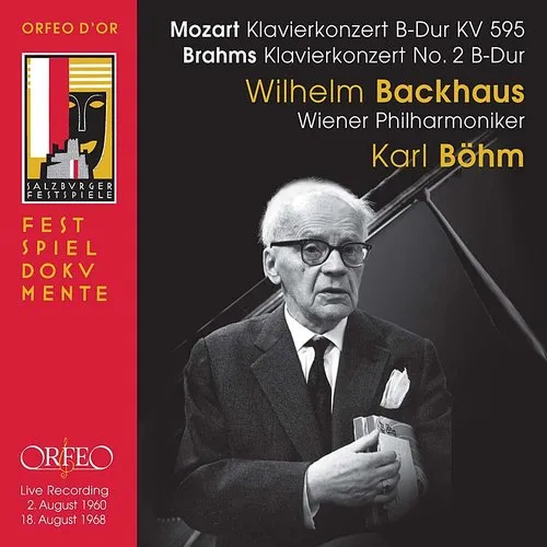 WILHELM BACKHAUS - Piano Concerto 27 in B Flat Major KV 595 vinyl record cover