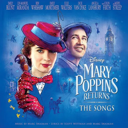 Mary Poppins [Movie] - Mary Poppins Returns: The Songs vinyl record cover