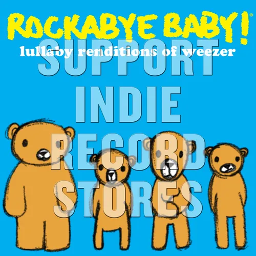 Rockabye Baby! - Lullaby Renditions of Weezer vinyl record cover