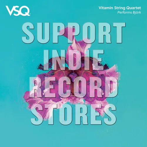 Vitamin String Quartet - VSQ Performs BJORK vinyl record cover