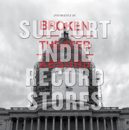 Insurgence DC - Broken In The Theater of the Absurd vinyl record cover