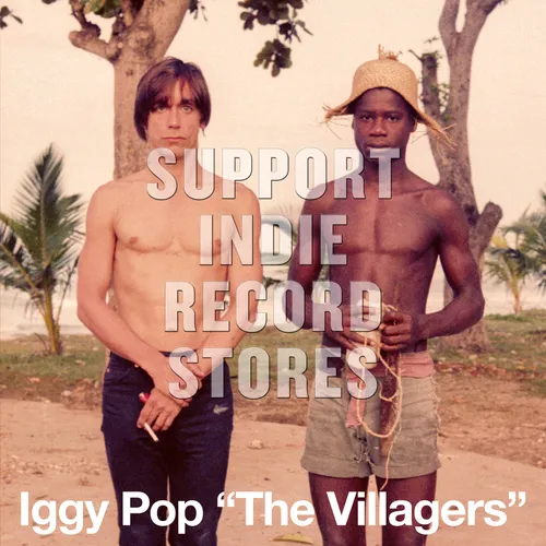 Iggy Pop - "The Villagers" b/w "Pain & Suffering" vinyl record cover