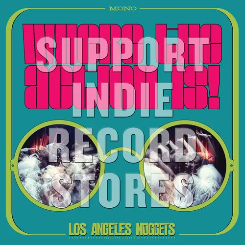 Various Artists - Where The Action Is! Los Angeles Nuggets Highlights vinyl record cover