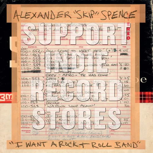 Alexander Spence - I Want A Rock & Roll Band / I Got A Lot To Say/Mary Jane vinyl record cover