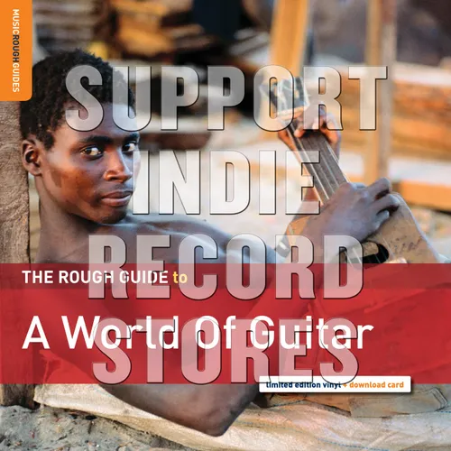 Various Artists - Rough Guide To A World Of Guitar vinyl record cover
