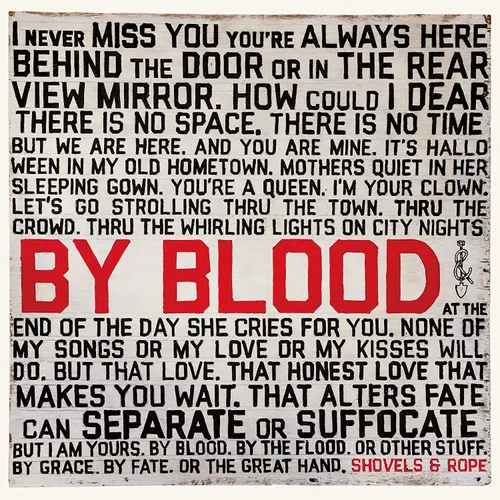Shovels & Rope - By Blood vinyl record cover