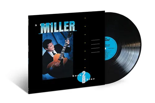 Steve Miller - Born 2 B Blue vinyl record cover