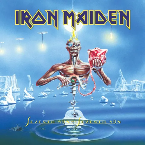 Iron Maiden - Seventh Son Of A Seventh Son vinyl record cover