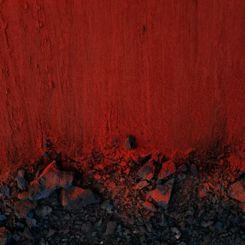 Moses Sumney - Black In Deep Red, 2014 vinyl record cover
