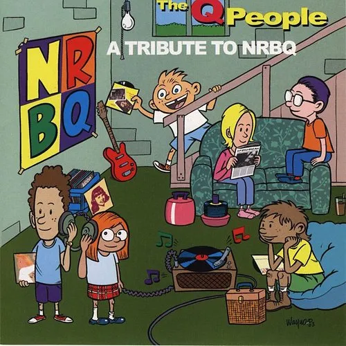 The Q People - The Q People: A Tribute to NRBQ vinyl record cover