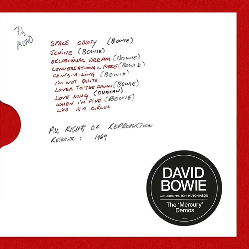 David Bowie - The Mercury Demos vinyl record cover