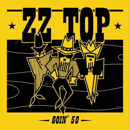 ZZ Top - Goin' 50 (1CD) vinyl record cover