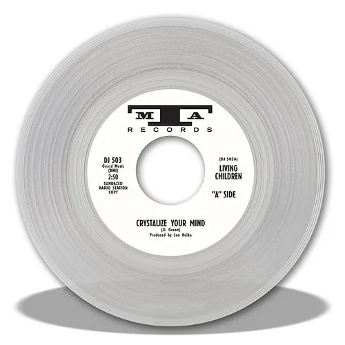 Living Children - Crystalize Your Mind/Now It'S Over vinyl record cover