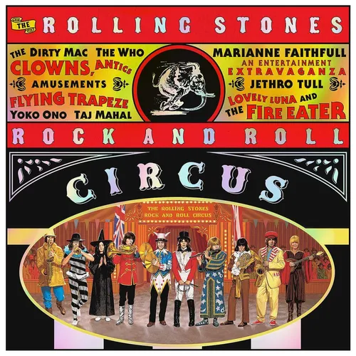 The Rolling Stones - The Rolling Stones Rock And Roll Circus vinyl record cover
